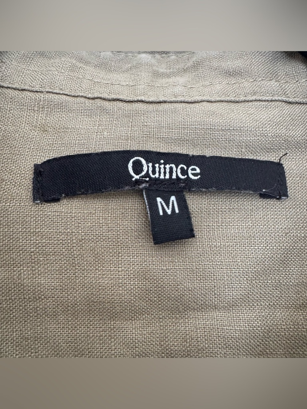 Quince 100% European Linen Shirt Dress - Picture 12 of 13